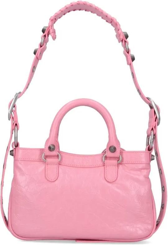 Balenciaga Hobo bags Small 'Neo Cagole' Shoulder Bag – Pink in roze