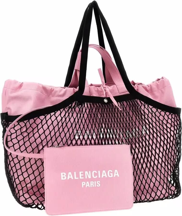 Balenciaga Shoppers & Totes '24 7 L' Shopping Bag in roze