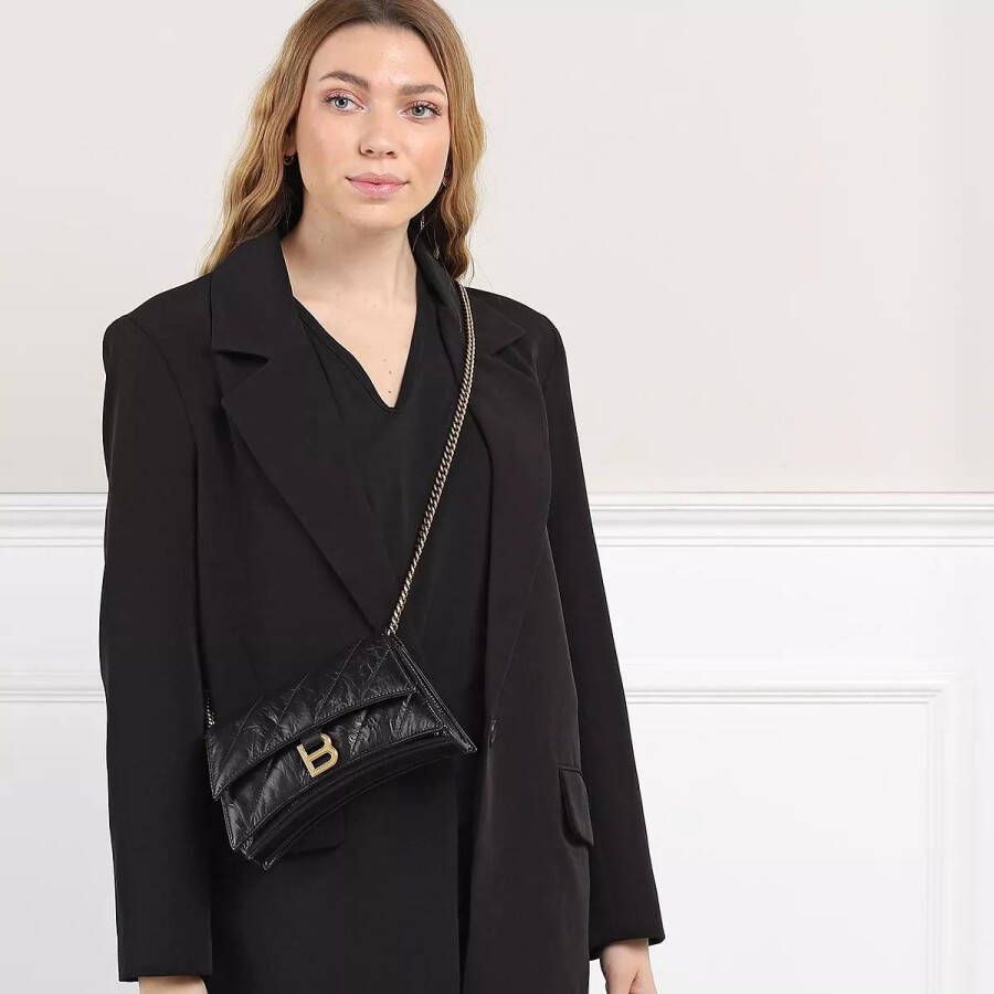 Balenciaga Crossbody bags Crush XS Chain Bag Quilted in zwart