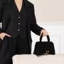 Balenciaga Crossbody bags Furry Hourglass Small Handbag With Strap in zwart - Thumbnail 1