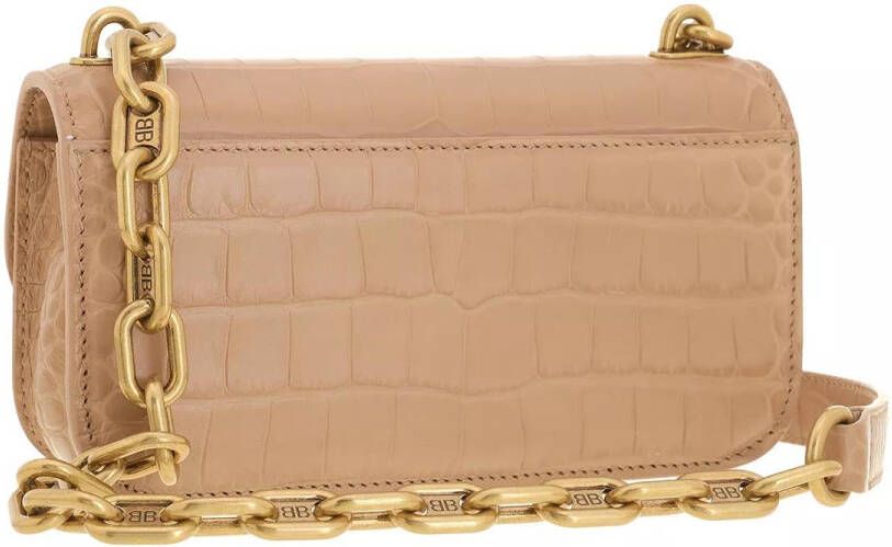 Balenciaga Crossbody bags Gossip XS Chain Strap Shoulder Bag Leather in beige