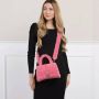 Balenciaga Crossbody bags Hourglass Top Handle Bag in poeder roze - Thumbnail 1