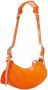 Balenciaga Crossbody bags Le Cagole XS Shoulder Bag Crocodile Embossed in oranje - Thumbnail 1