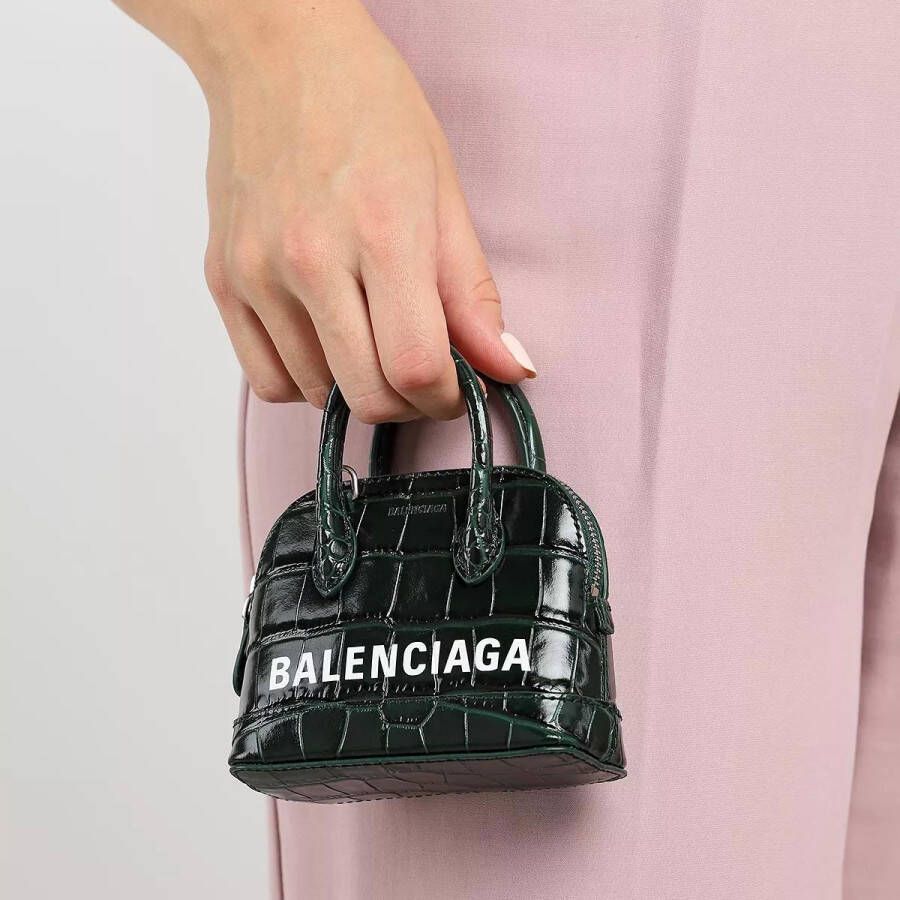 Balenciaga Crossbody bags Ville Mini Crossbody Bag in groen