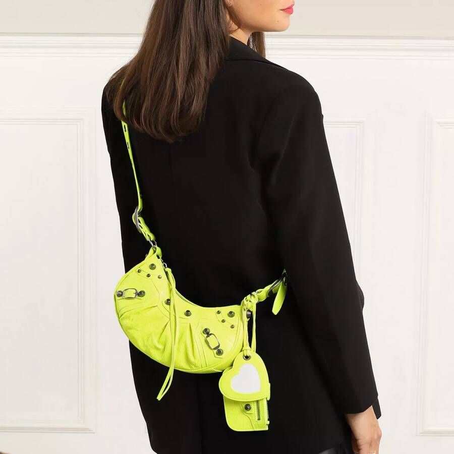 Balenciaga Crossbody bags Women´s Le Cagole Shoulder Bag in geel