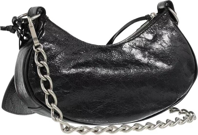 Balenciaga Hobo bags Le Cagole Shoulder Bag With Chain in zwart