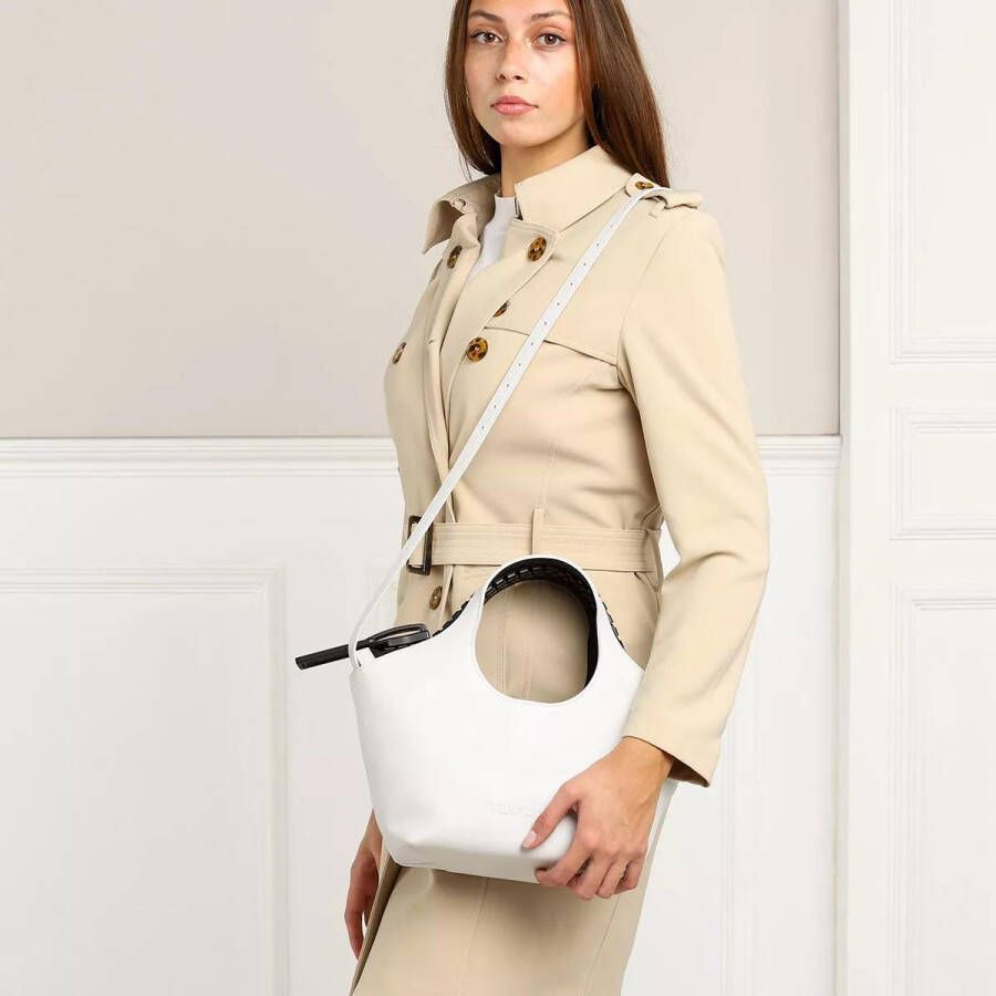 Balenciaga Satchels Megazip Top Handle Bag Leather in wit