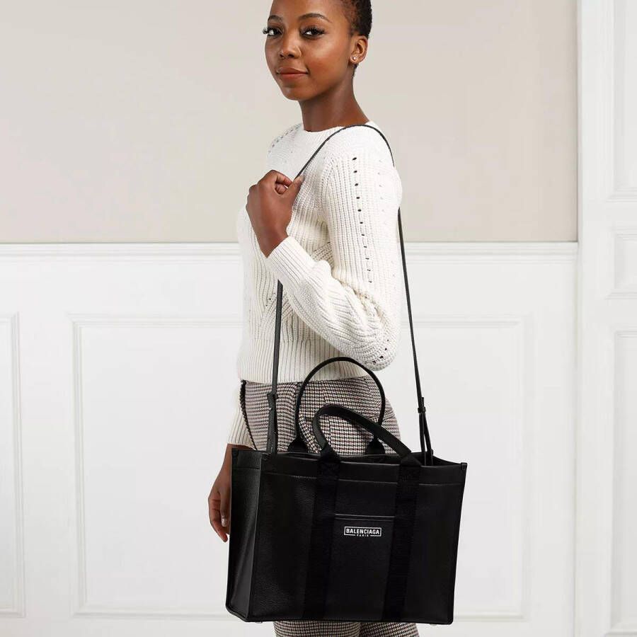 Balenciaga Totes & shoppers Hardware Tote Bag Calfskin in zwart