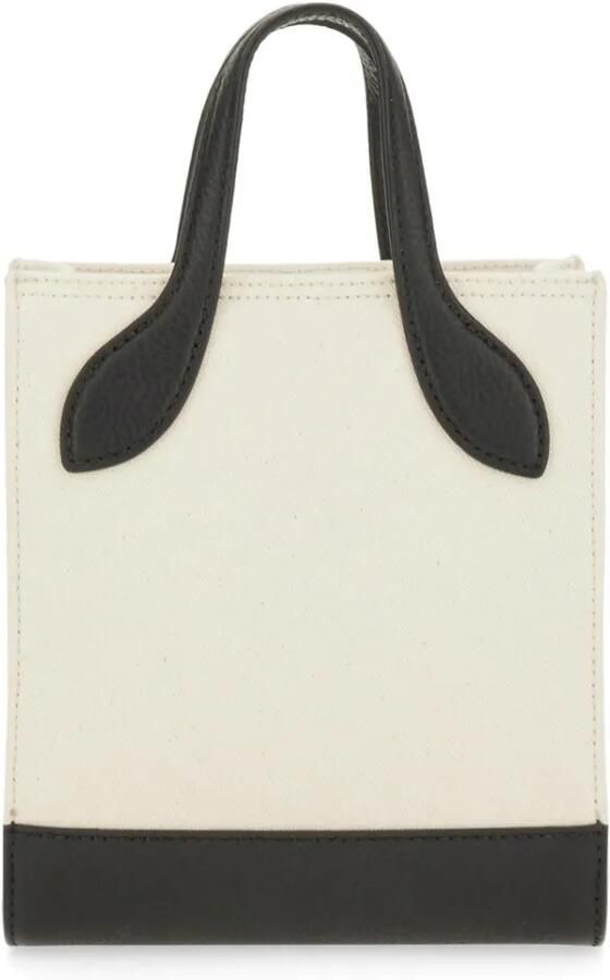 Bally Shoppers & Totes Structured Bag With Detachable Strap And Bold Logo in beige