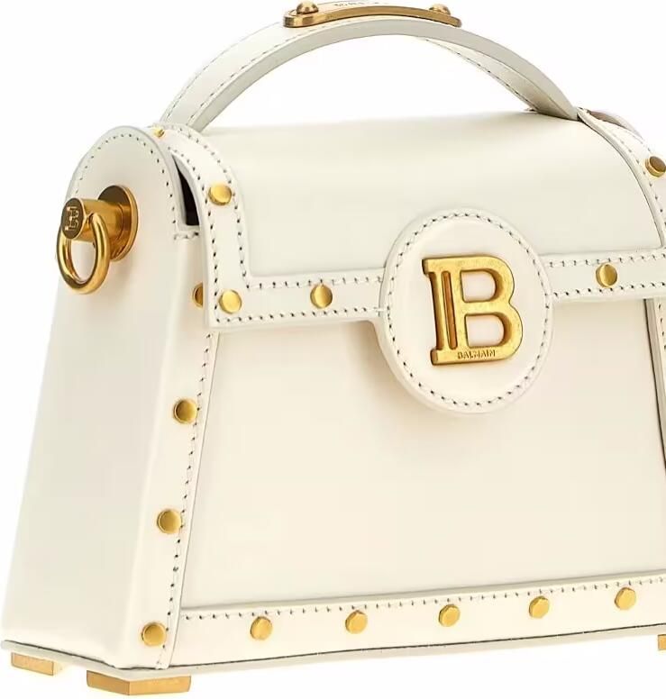 Balmain Hobo bags 'B-Buzz Dinasty Small' Handbag in beige - Foto 3