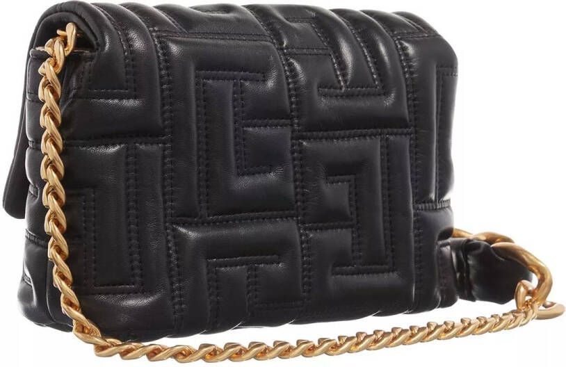 Balmain Crossbody bags 1945 Soft mini bag in quilted leather in zwart
