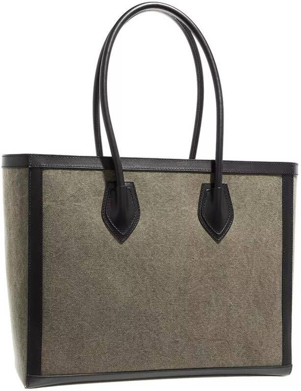 Balmain Canvas B-Army 42 tote with leather panels Beige Dames