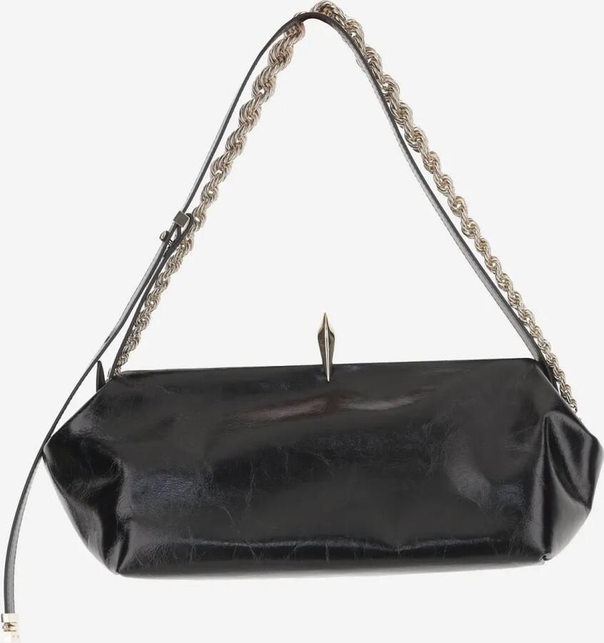 Benedetta Bruzziches Crossbody bags Sophia Leather Bag in zwart
