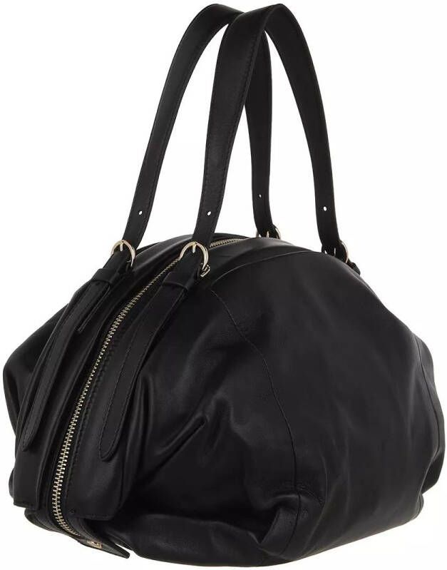 Borbonese Totes Medium Bubble Bag in zwart