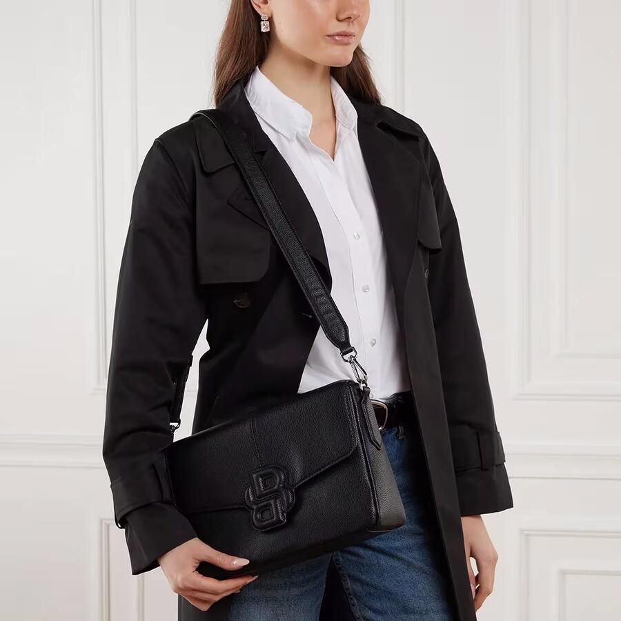 Boss Crossbody bags Anett Saddle in zwart