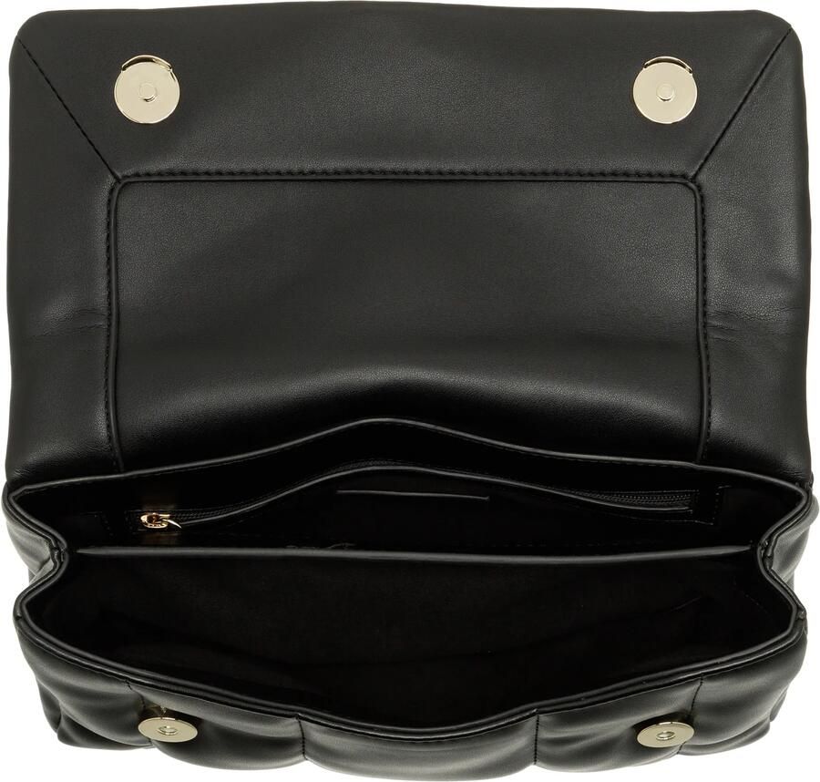 Hugo Boss Icon Schoudertas met Dubbel Monogram Black Dames