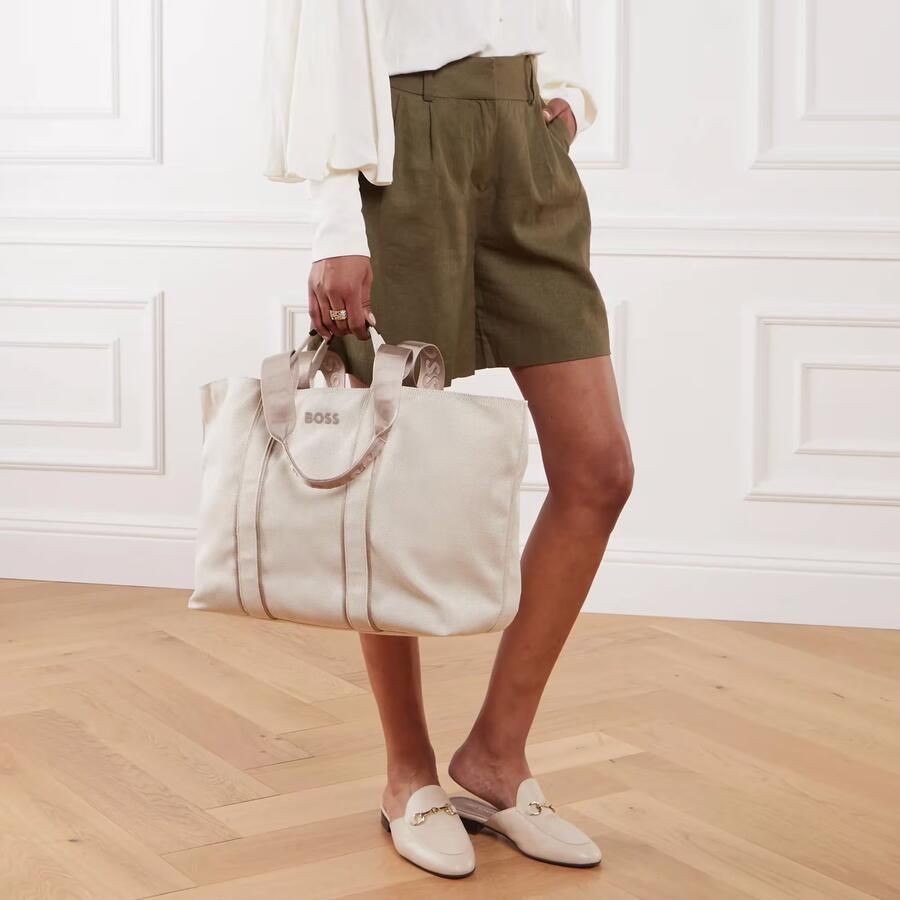 Boss Shoppers & Totes Palmah Tote in beige