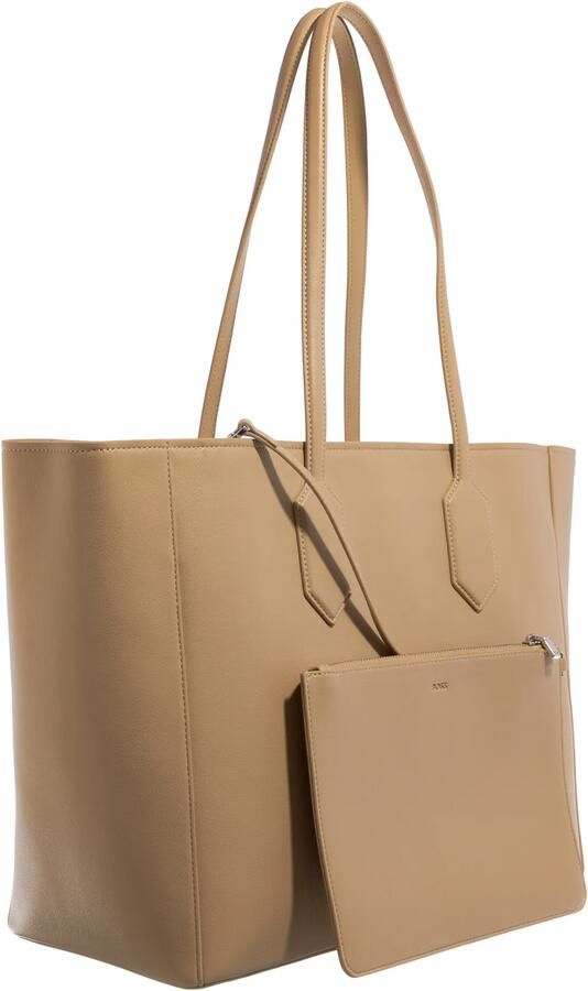 Hugo Boss Liriel Shopper voor vrouwen Beige Dames
