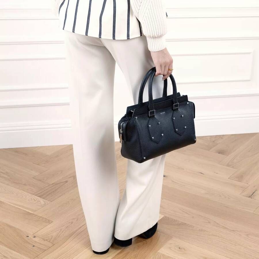 Boss Satchels Ivy Shoulder Bag Medium in zwart