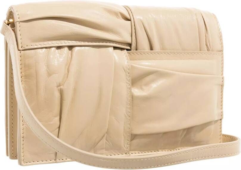 Bottega Veneta Crossbody bags Cassette Bag In Woven Leather in beige