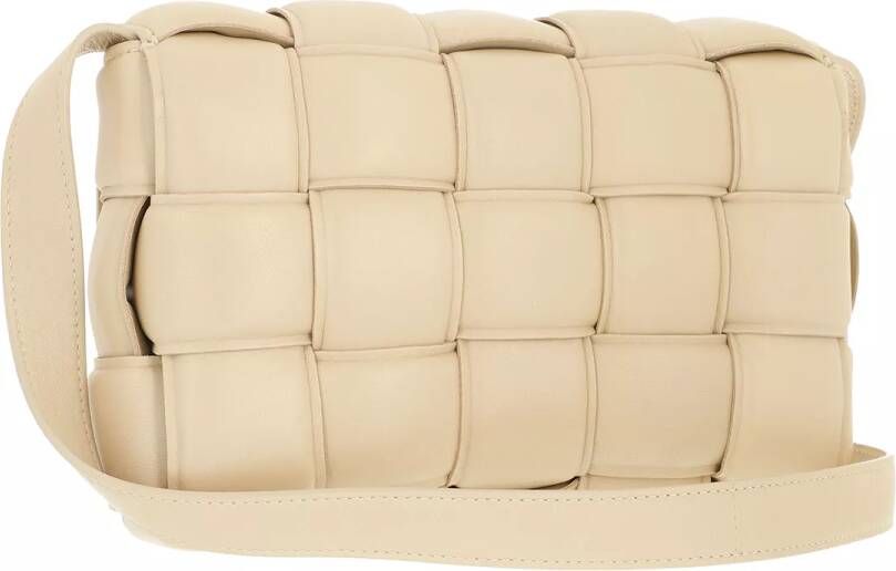 Bottega Veneta Crossbody bags Padded Cassette Crossbody Leather in beige