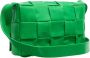 Bottega Veneta Crossbody bags Small Cassette Shoulder Bag in groen - Thumbnail 1