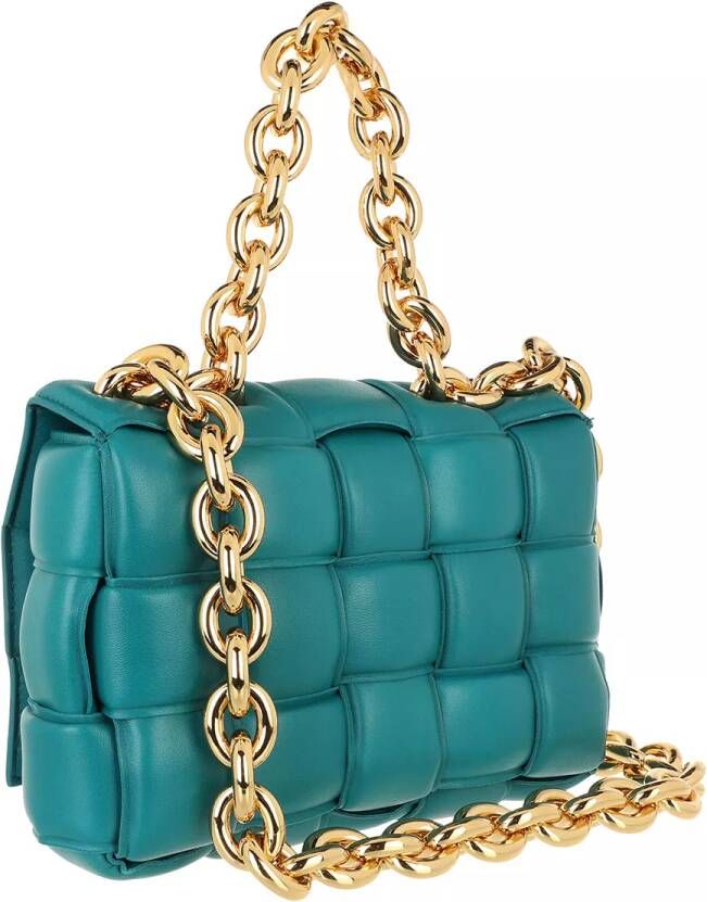 Bottega Veneta Crossbody bags The Chain Crossbody Bag Leather in blauw