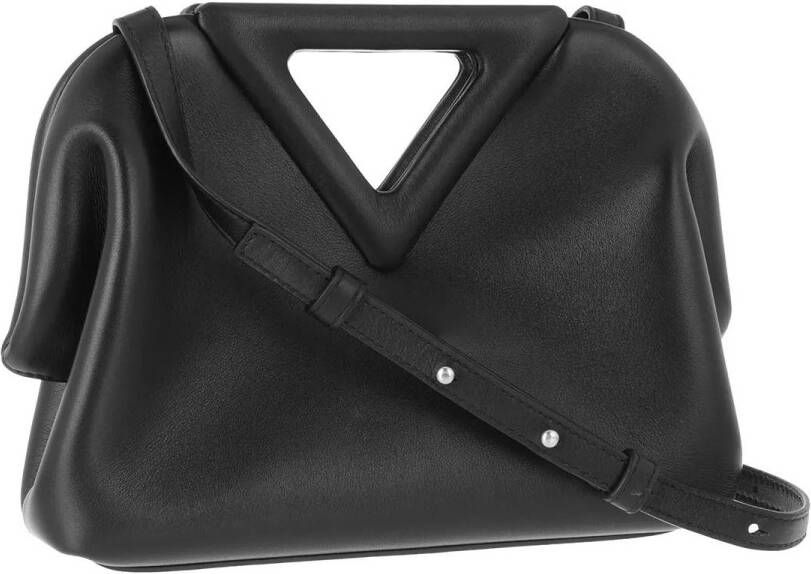 Bottega Veneta Crossbody bags The Triangle Handle Bag Leather in zwart