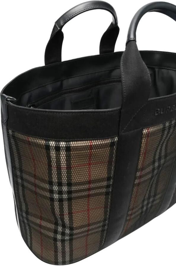 Burberry Shoppers & Totes Ormond Check Tote Bag in bruin