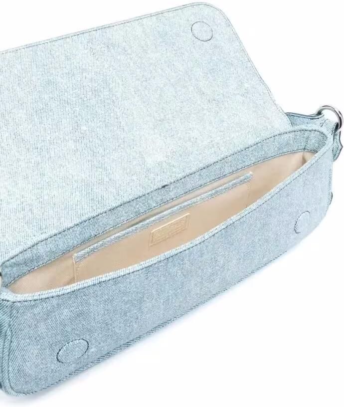 By Far Hobo bags Maddy Denim Handbag in blauw - Foto 2