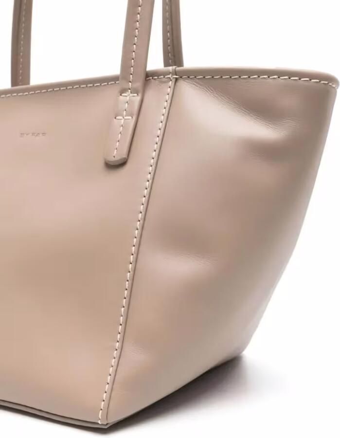By Far Shoppers & Totes Taupe Leather Handbag in beige - Foto 2