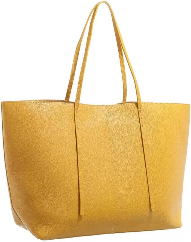 By Malene Birger Totes Medium leather handbag female in geel