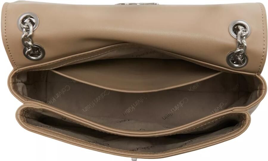 Calvin Klein Dames Schoudertas uit de Lente Zomer Collectie Beige Dames - Foto 2