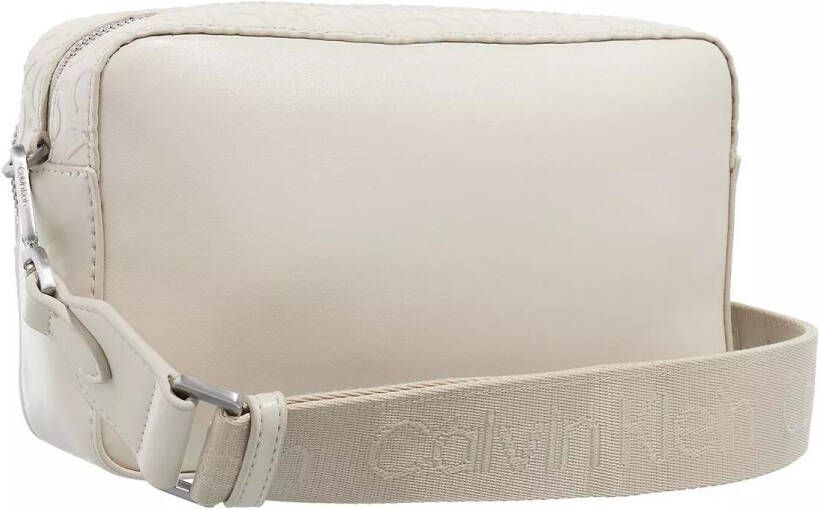 Calvin Klein Crossbody bags Ck Must Camera Bag W Pckt Emb Mn in beige