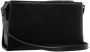 Calvin Klein Eco-Chic Zwarte Schoudertas met Contrasterende Details Black Dames - Thumbnail 1