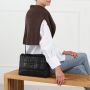 Calvin Klein Shoppers Re-Lock Quilt Shoulder Bag Large in black - Thumbnail 3