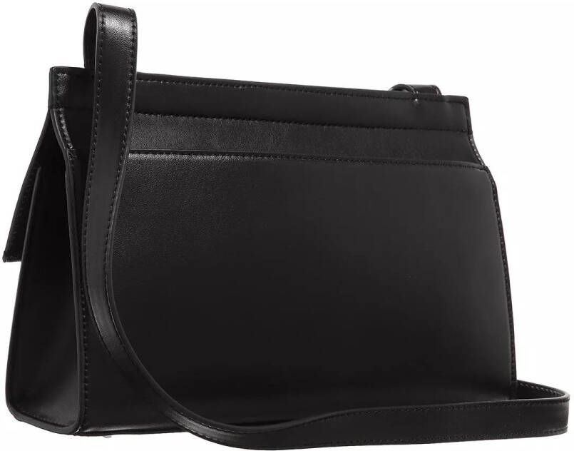 Calvin Klein Totes Fold Over Shoulder Bag in zwart