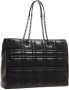 Calvin Klein Zwarte polyester handtas met kettinghandvatten Black Dames - Thumbnail 2