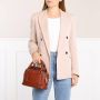 Chloé Bowlingtassen Daria Shoulder Bag Small in bruin - Thumbnail 1