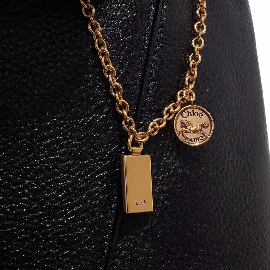 Chloé Tas Spin Grote shopper type Black Dames - Foto 3