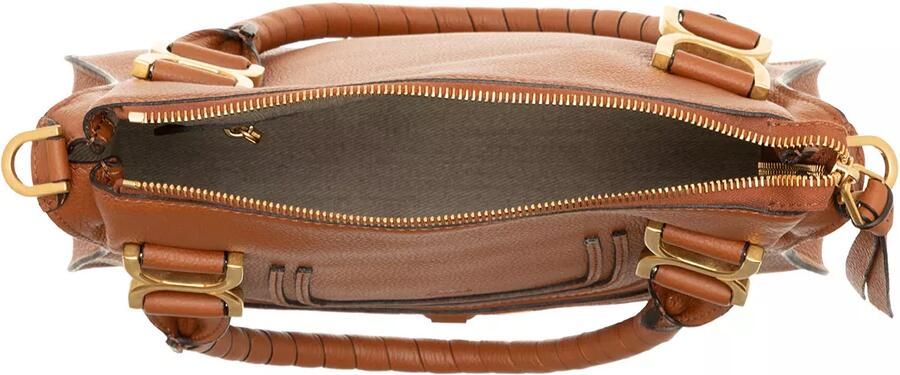 Chloé Hobo bags Marcie Shoulder Bag Small in cognac - Foto 12