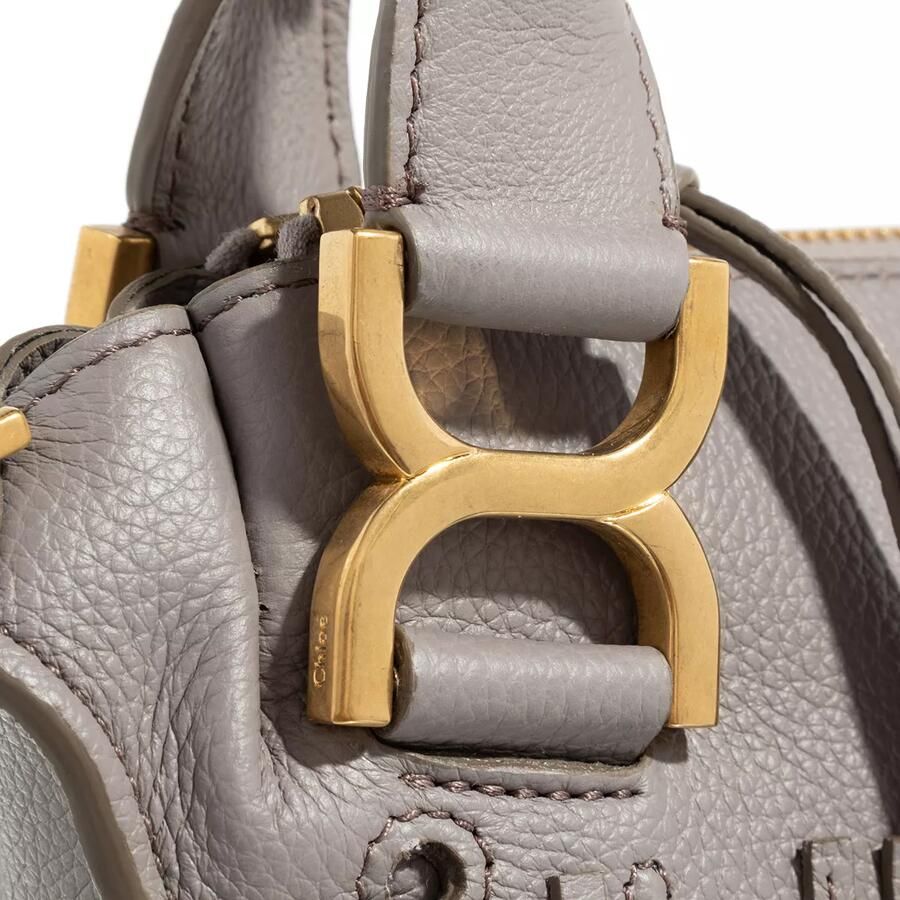 Chloé Kleine Dubbele Draagtas in Cashmere Grey Gray Dames - Foto 2