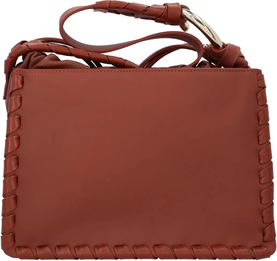 Chloé Hobo bags Mate Multi-Gusset Shoulder Bag Brown in bruin