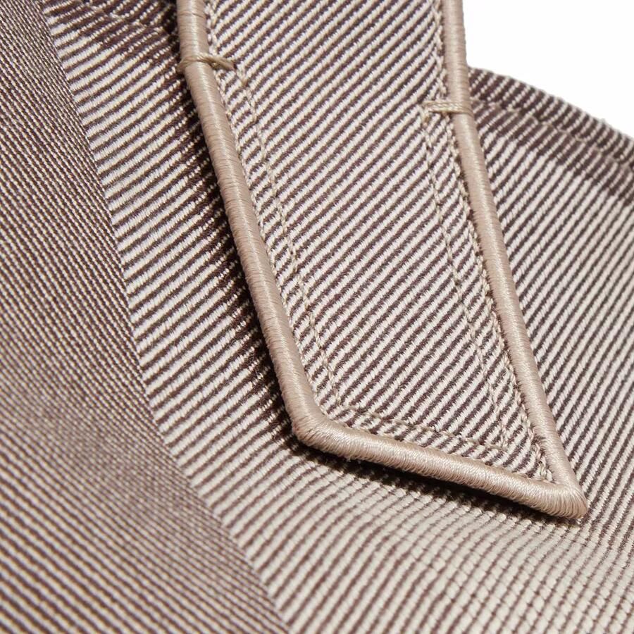 Chloé Katoenen handtas met leren details Gray Dames - Foto 2