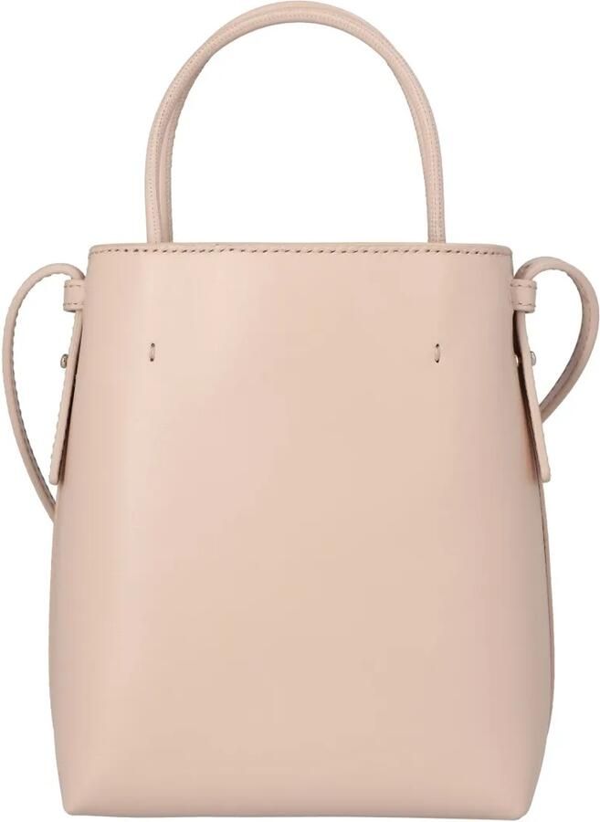 Chloé Shoppers & Totes Sense Micro Tote Bag In Soft Leather Beige in roze
