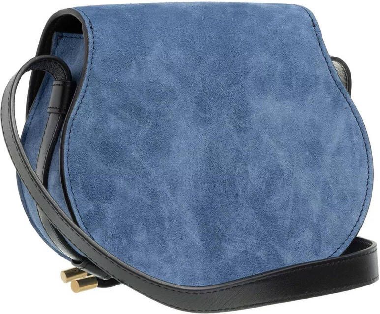 Salvatore Ferragamo Hobo bags Mini Crossbody Bag With Gold Gancini Buckle in blauw