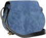 Salvatore Ferragamo Hobo bags Mini Crossbody Bag With Gold Gancini Buckle in blauw - Thumbnail 1