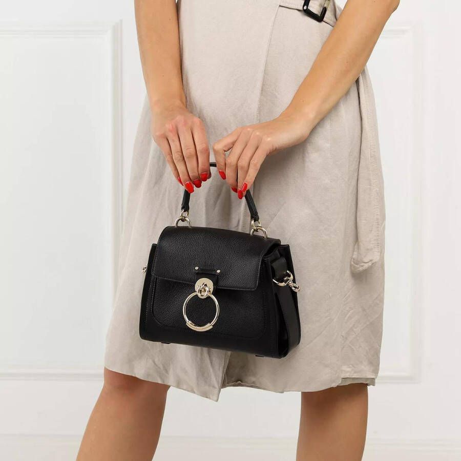 Chloé Crossbody bags Tess Shoulder Bag Leather in zwart