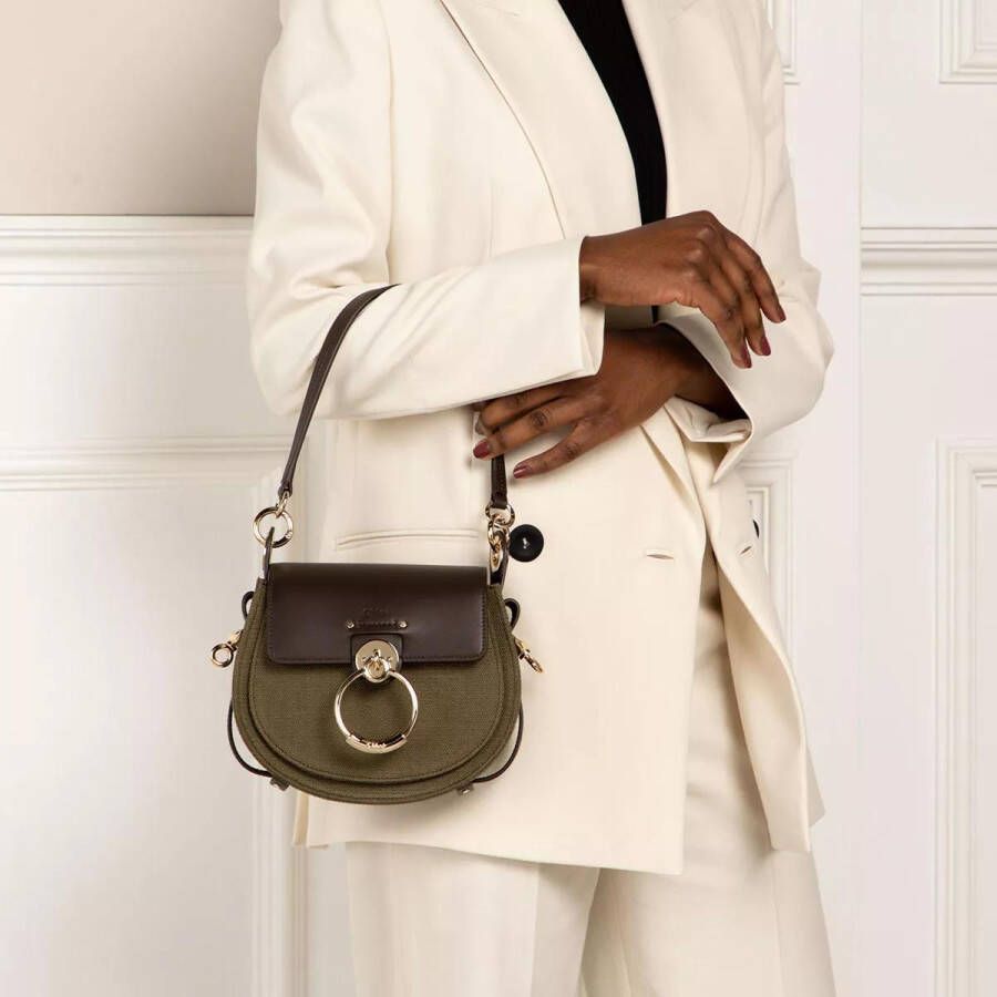 Stella Mccartney Shoppers & Totes Structured Tote Bag With Denim-Like Texture And Bo in blauw