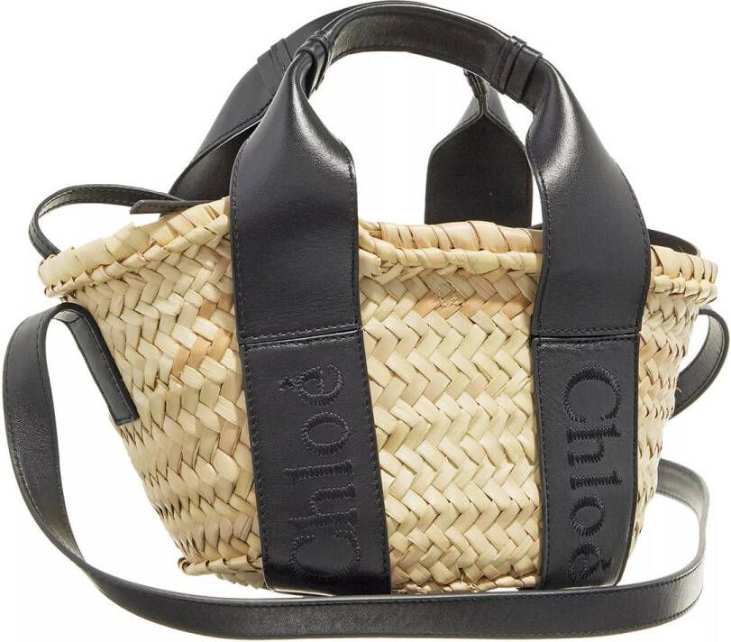 Chloé Shoppers Sense Small Basket Bag in beige